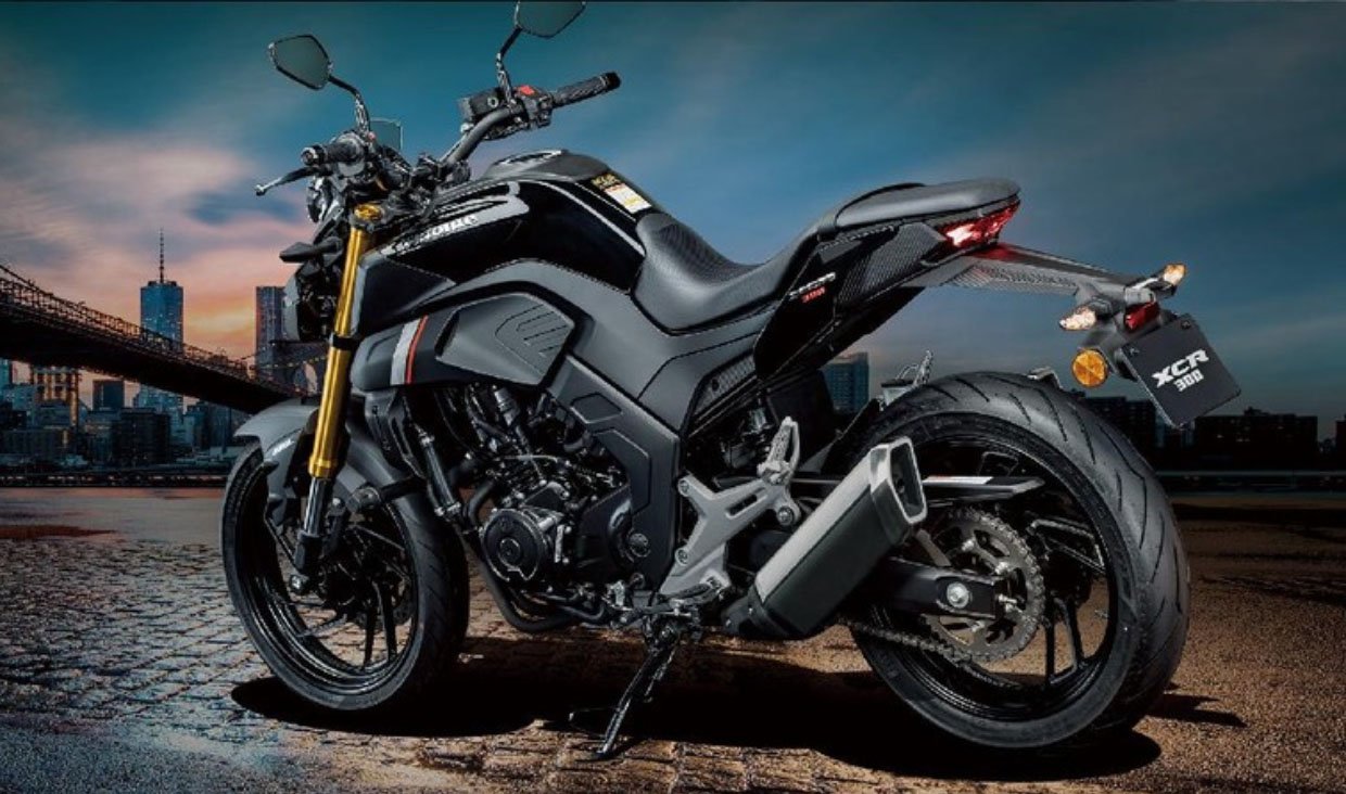 Haojue XCR300, Naked Bike Gahar Punya Suzuki